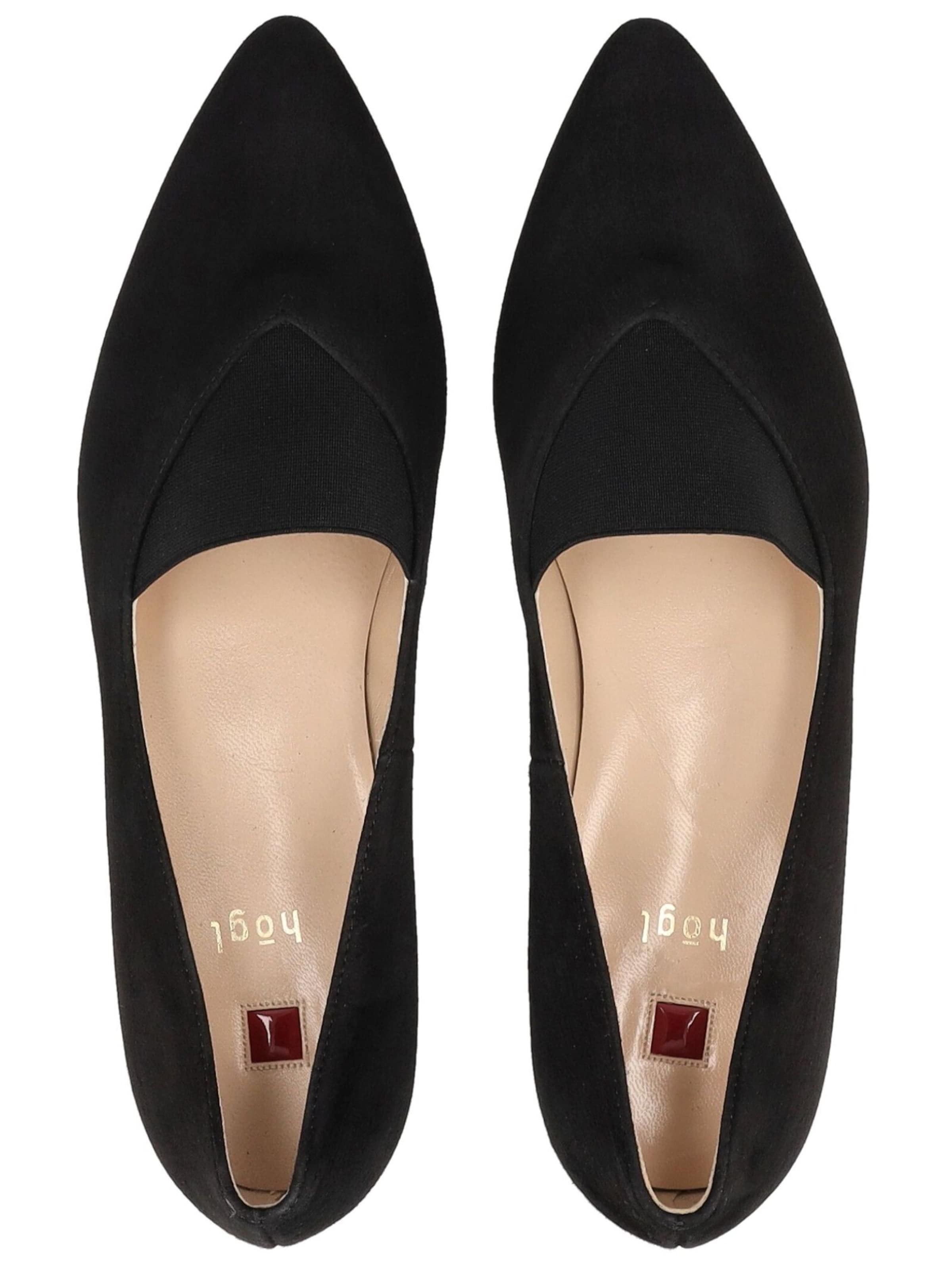 Ballerines Högl en noir