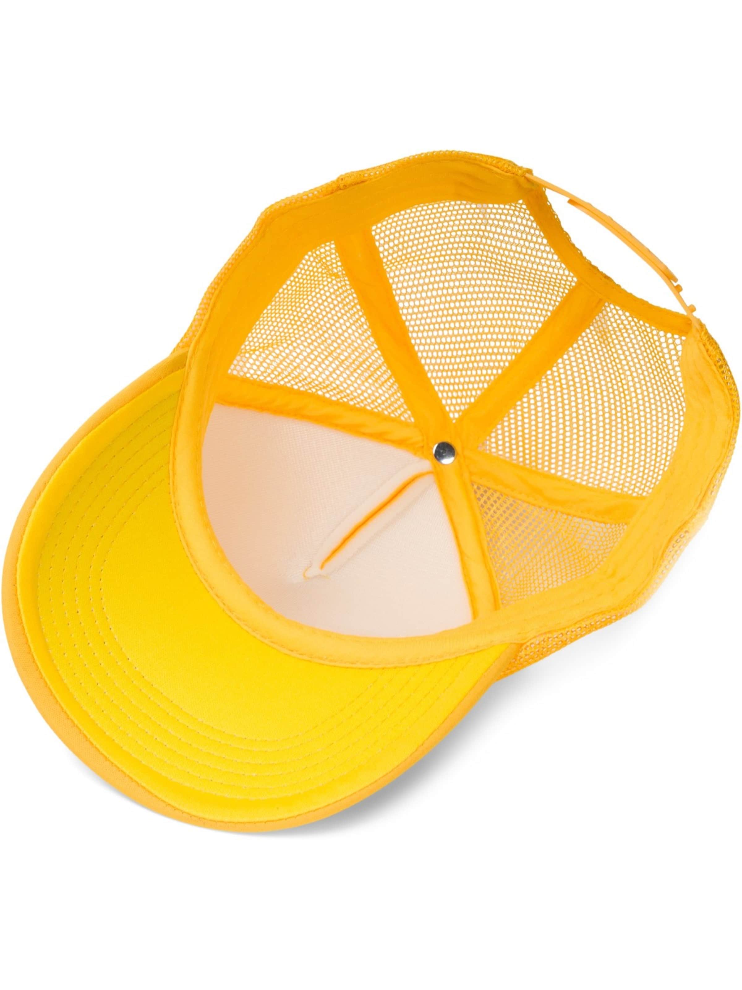 styleBREAKER Cap '5-Panel Mesh Cap' in Yellow