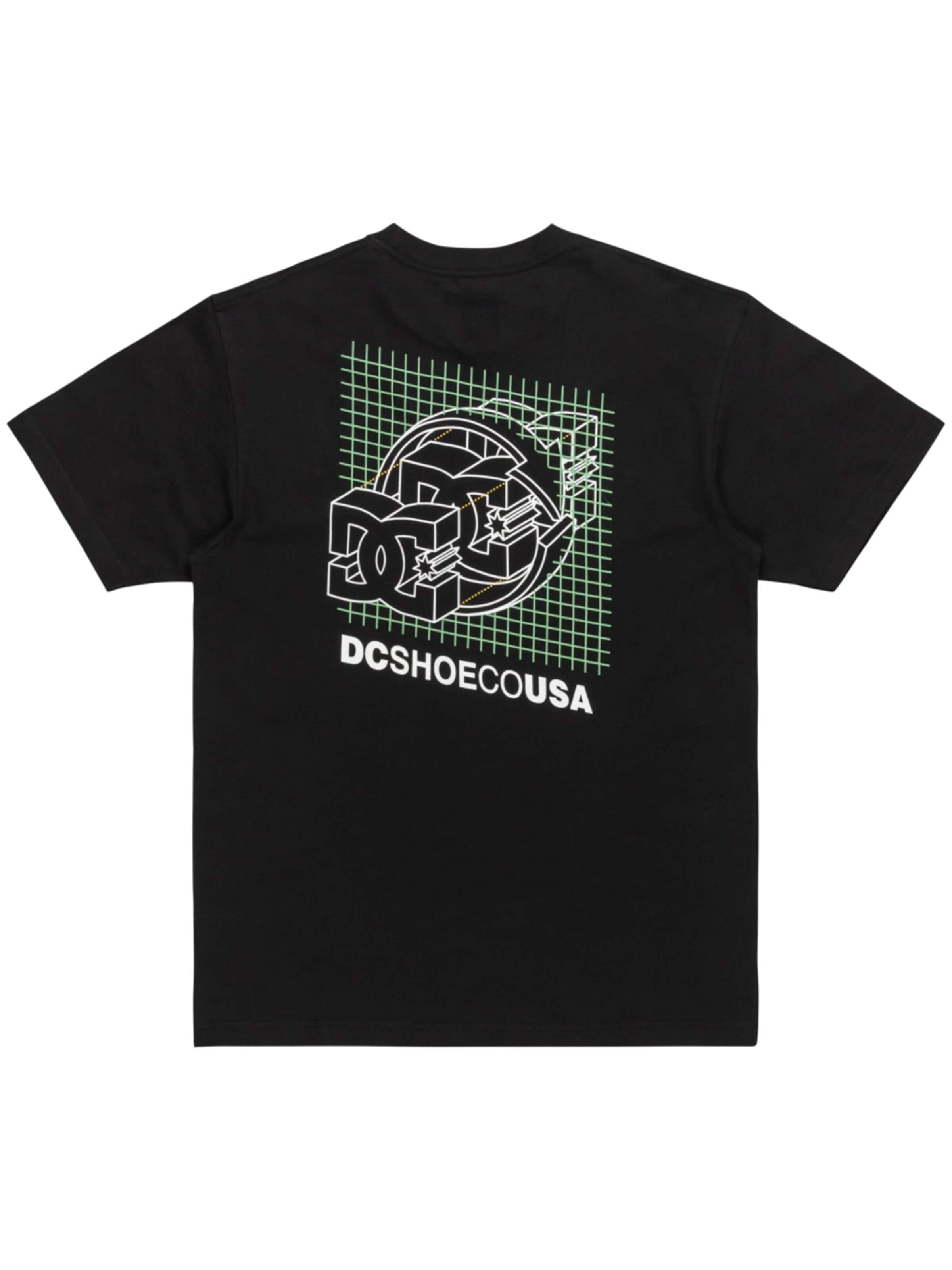 DC Shoes Shirt 'DC Dimensional SS Tee'‌‌‌‌‌‌‌‌‌‌ in Schwarz