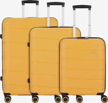 American Tourister Kofferset in Gelb: predná strana