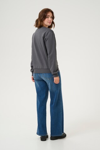 Kaffe Sweatshirt 'Sun' in Grau