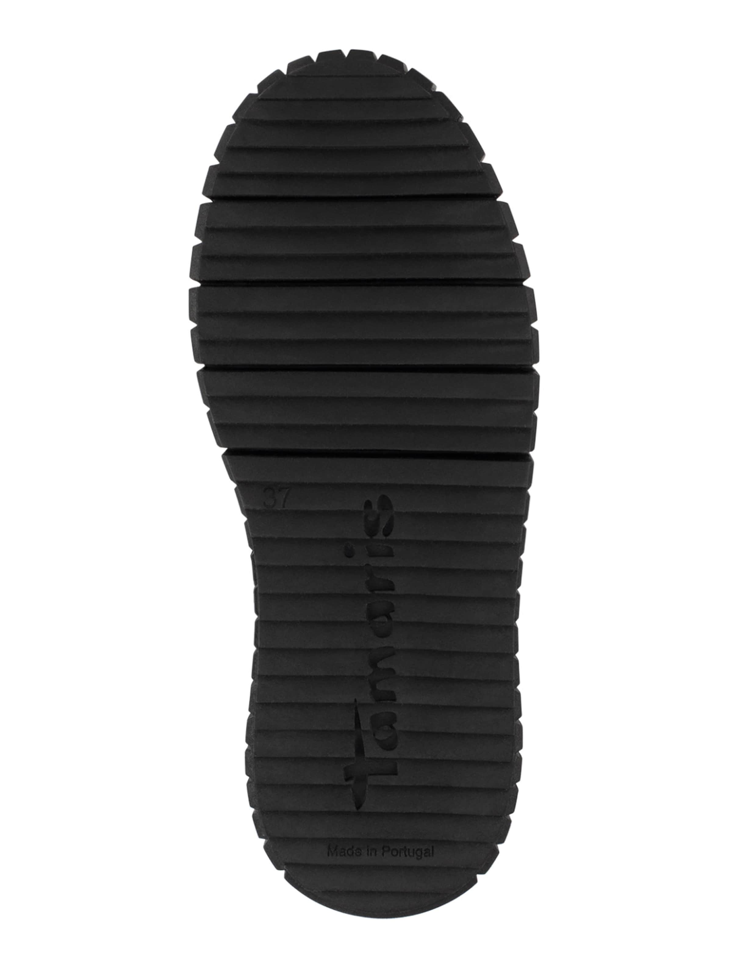 Tamaris Lace-Up Ankle Boots in Black