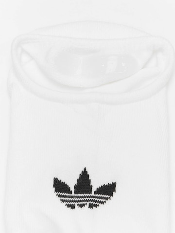 ADIDAS ORIGINALS Regular Дамски чорапи тип терлици 'Low Cut ' в бяло