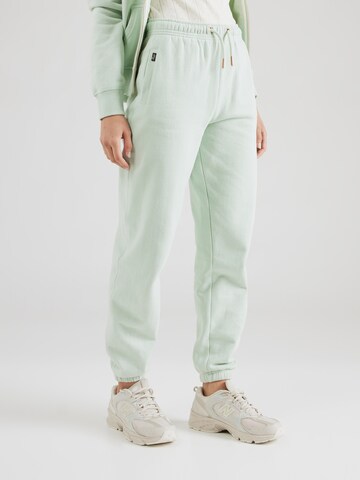Superdry Конический (Tapered) Штаны 'ESSENTIAL' в Зеленый: спереди