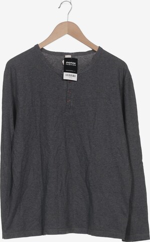 hessnatur Shirt in M-L in Grey: front