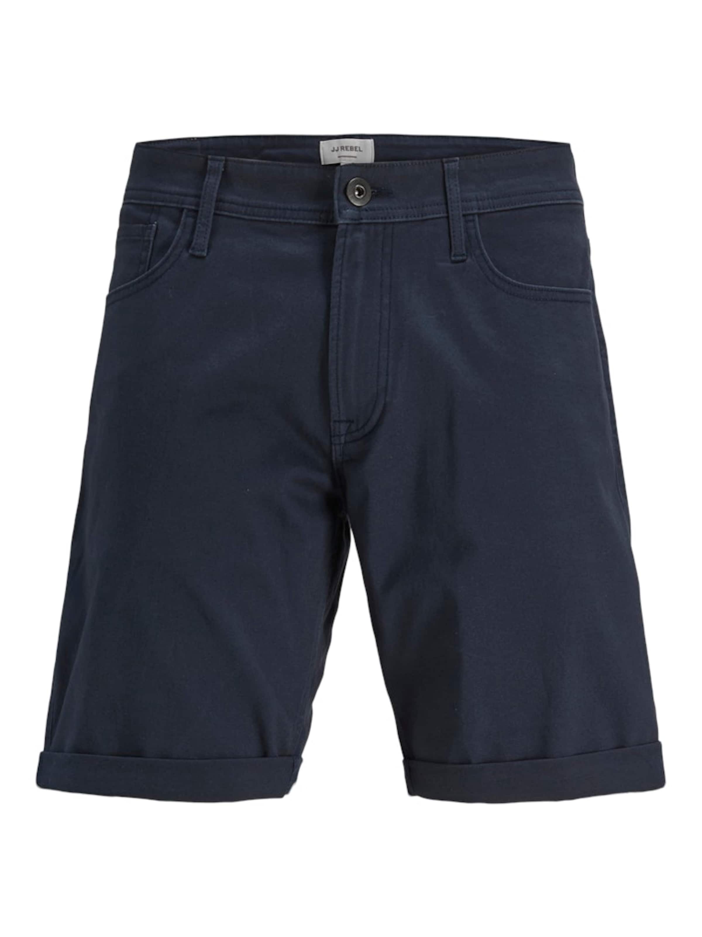 JJ Rebel Štandardný strih Nohavice 'JREBFIVERS' - Modrá: predná strana