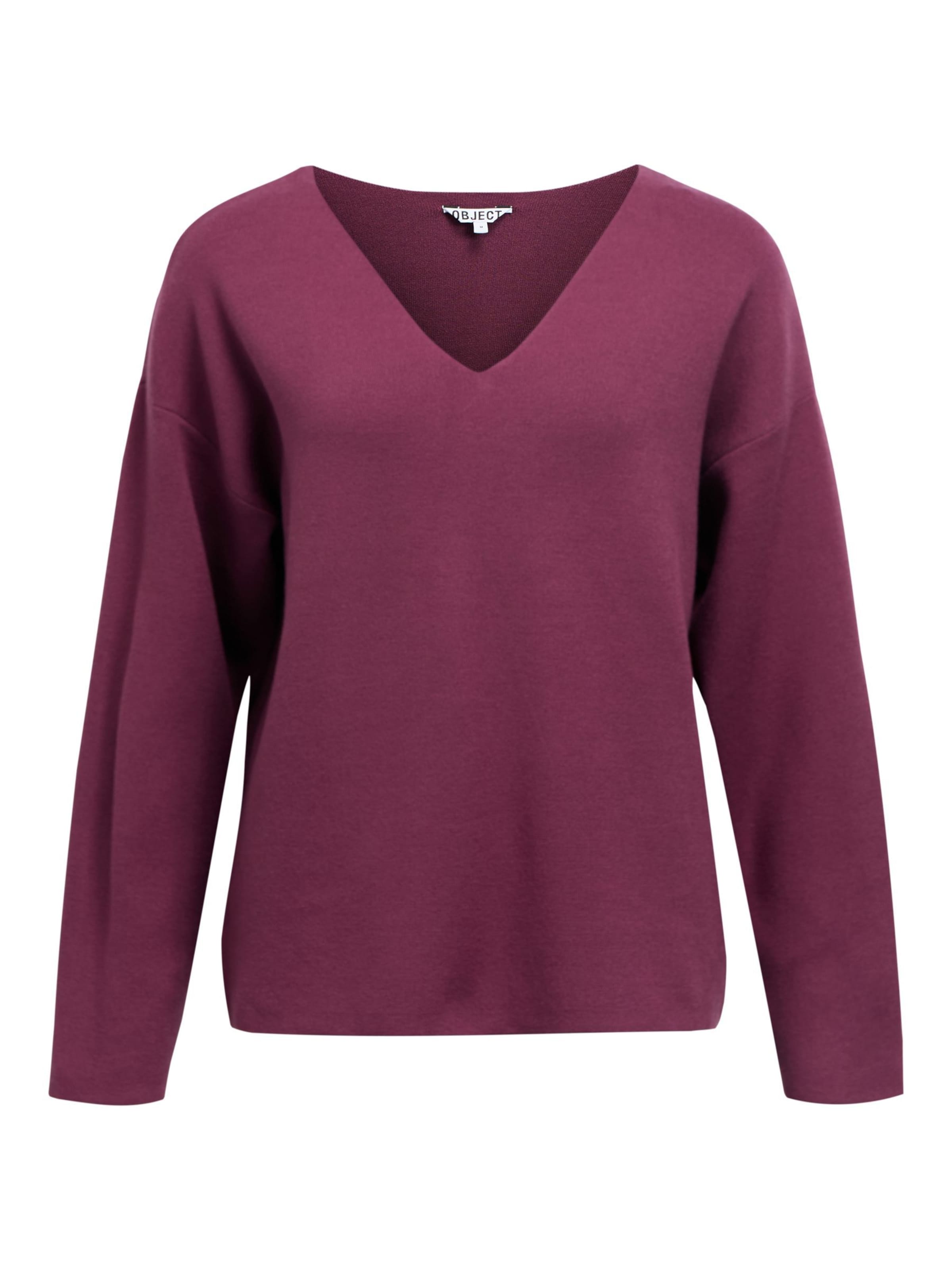 Pulover de la OBJECT pe mov: față