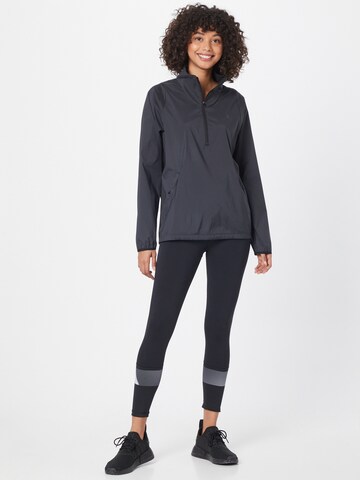 ADIDAS SPORTSWEAR Athletic Jacket 'Run Fast ' in Black