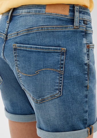 QS regular Jeans i blå