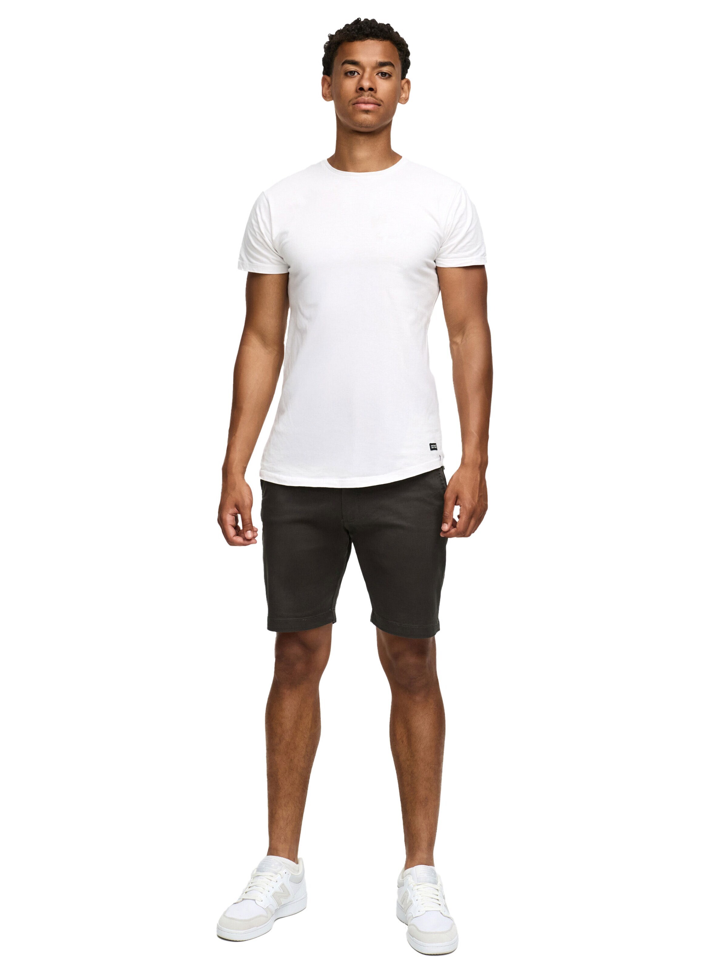 INDICODE Regular Pants 'Indicode Laulax' in Grey