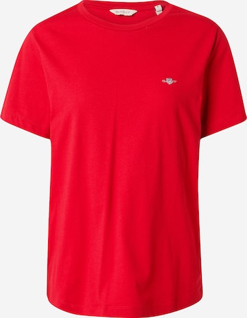 T-shirt GANT en rouge : devant