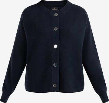 Cardigan 'Markani' DreiMaster Klassik en bleu : devant