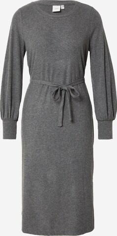 ICHI Kleid 'Kyla' in Grau: predná strana