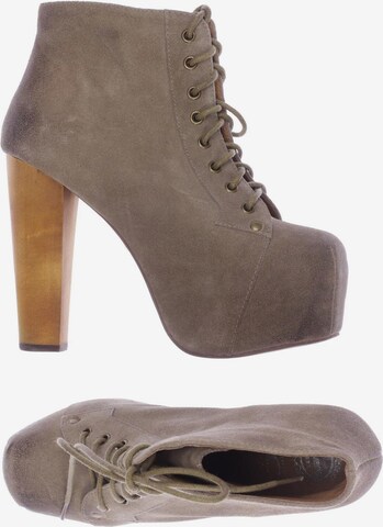 Jeffrey Campbell Dress Boots in 37 in Brown: front