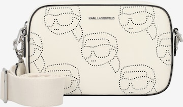 Sac à bandoulière 'Ikon' Karl Lagerfeld en blanc : devant