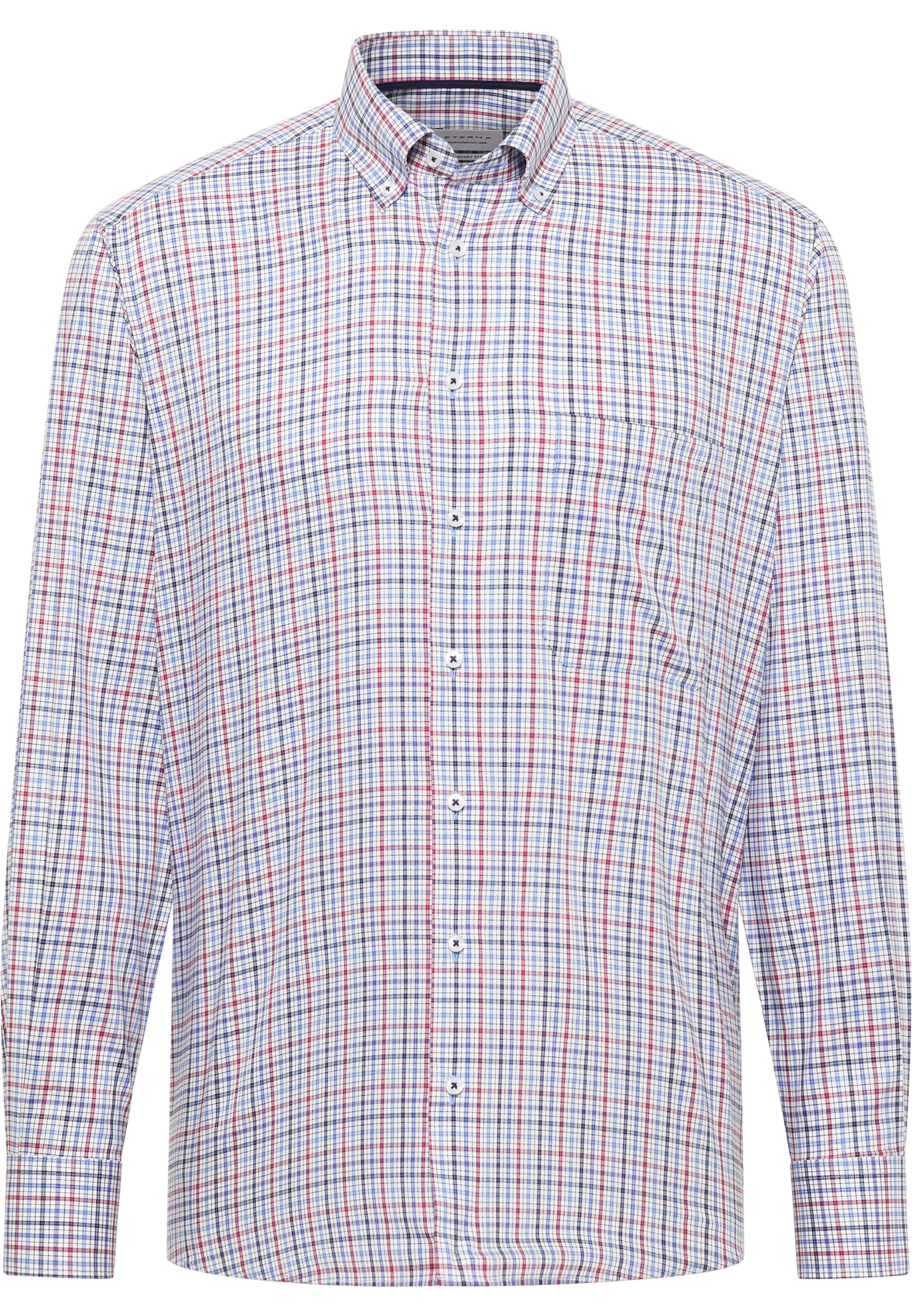 ETERNA Button Up Shirt in Mixed colors: front