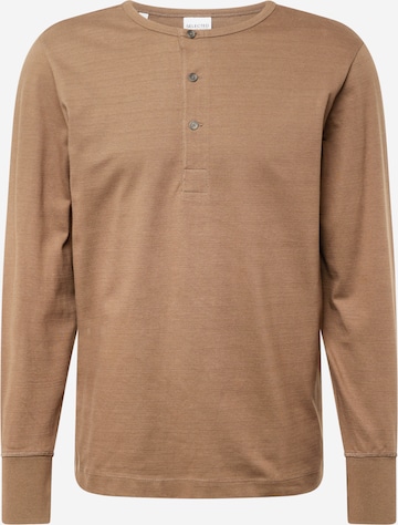 SELECTED HOMME Shirt 'PHILLIP' in Braun: predná strana