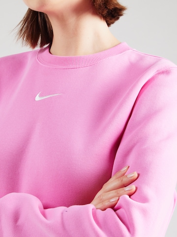 Nike Sportswear Collegepaita 'Phoenix Fleece' värissä vaaleanpunainen