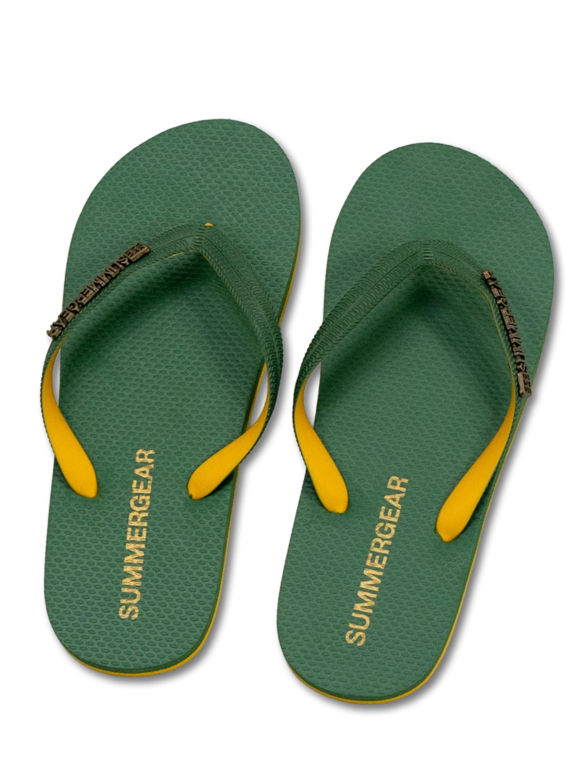 Pantoufle 'Teenslipper Regular Fit' SummerGear en vert