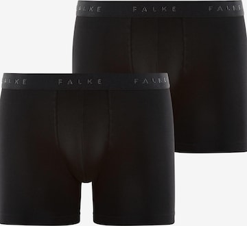 FALKE Boxer shorts '2-Pack' in Black: front