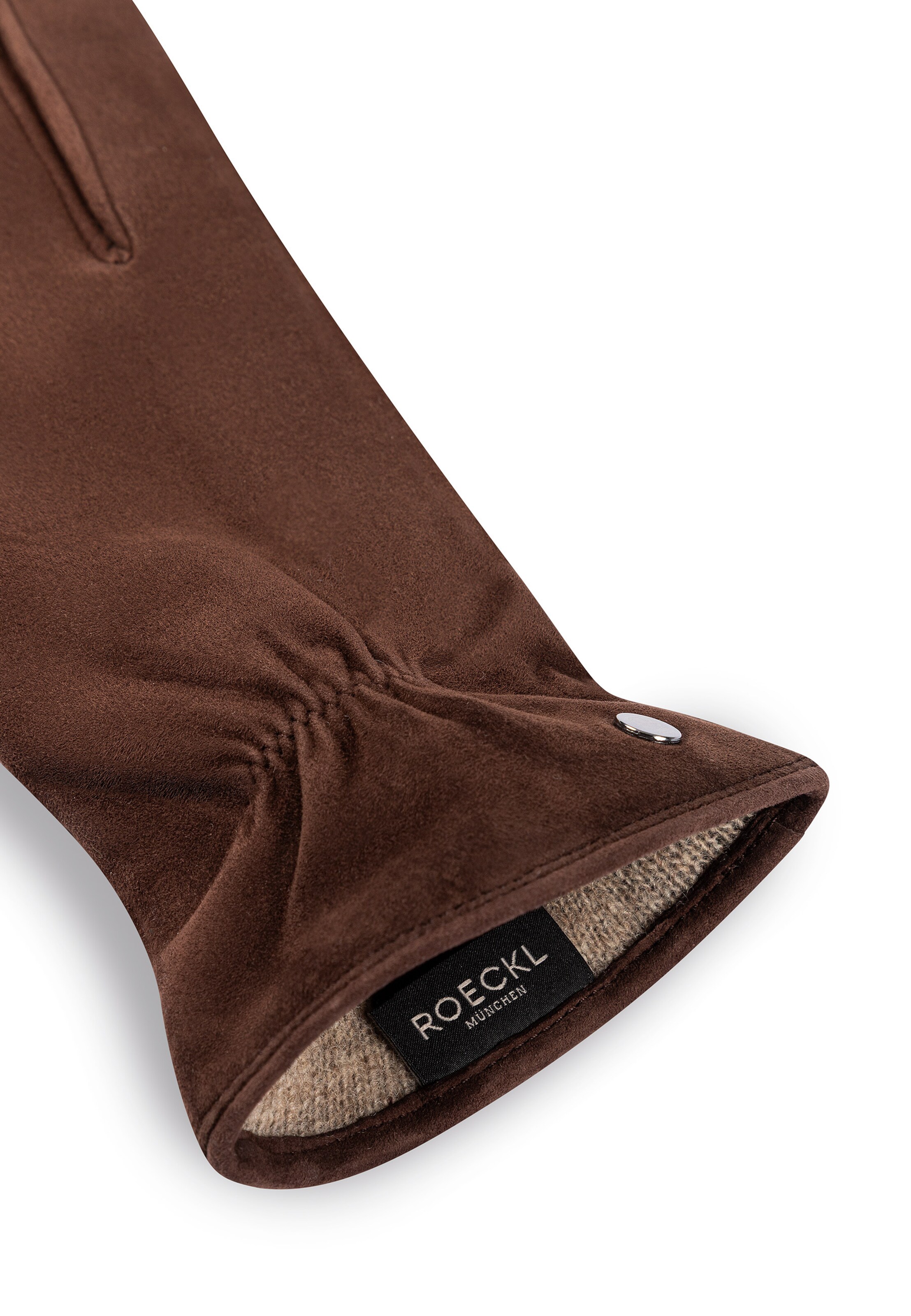 Roeckl Vingerhandschoenen 'STRASSBURG' in Bruin