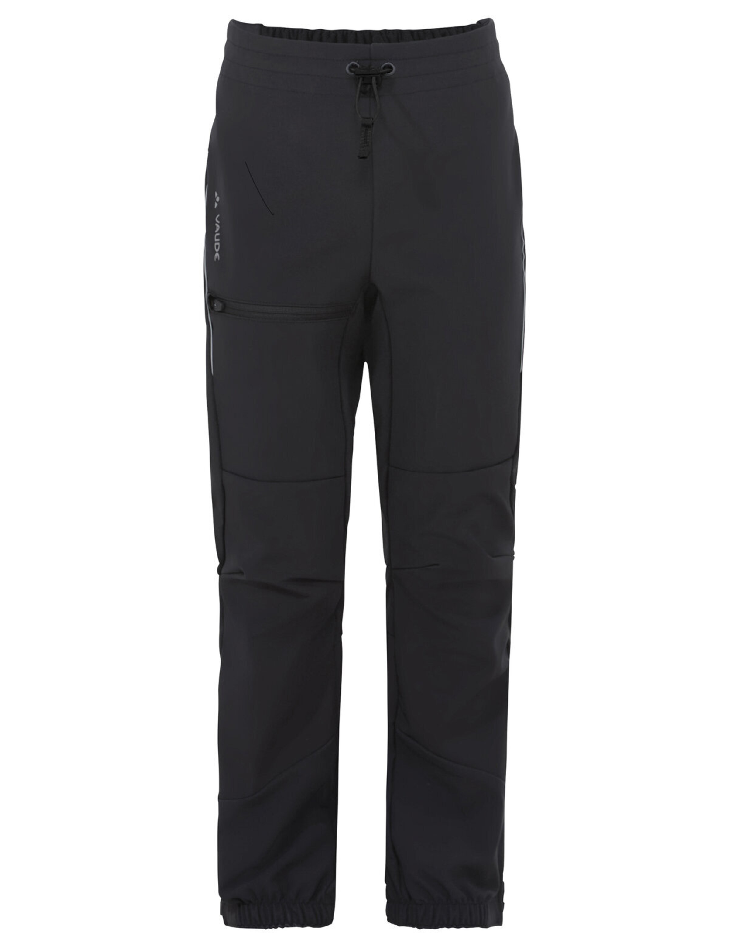 VAUDE Sportbroek 'Capacida II' in Zwart: voorkant
