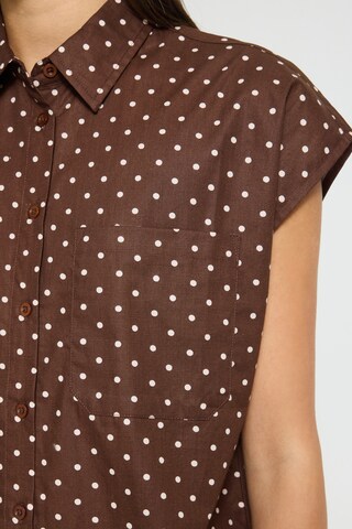 ICHI - Blusa en beige