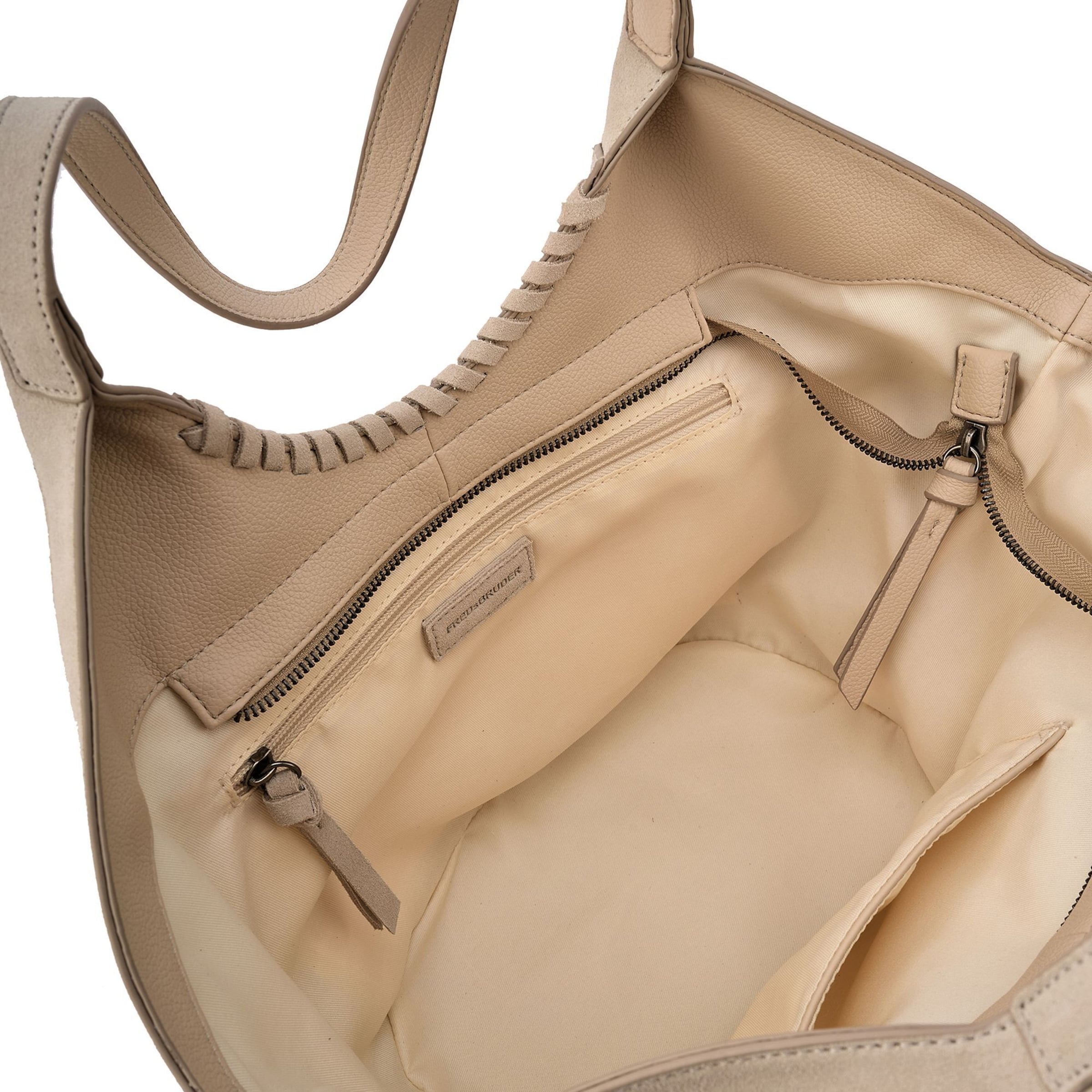 FREDsBRUDER Shoulder bag 'Hey Lovely' in Brown