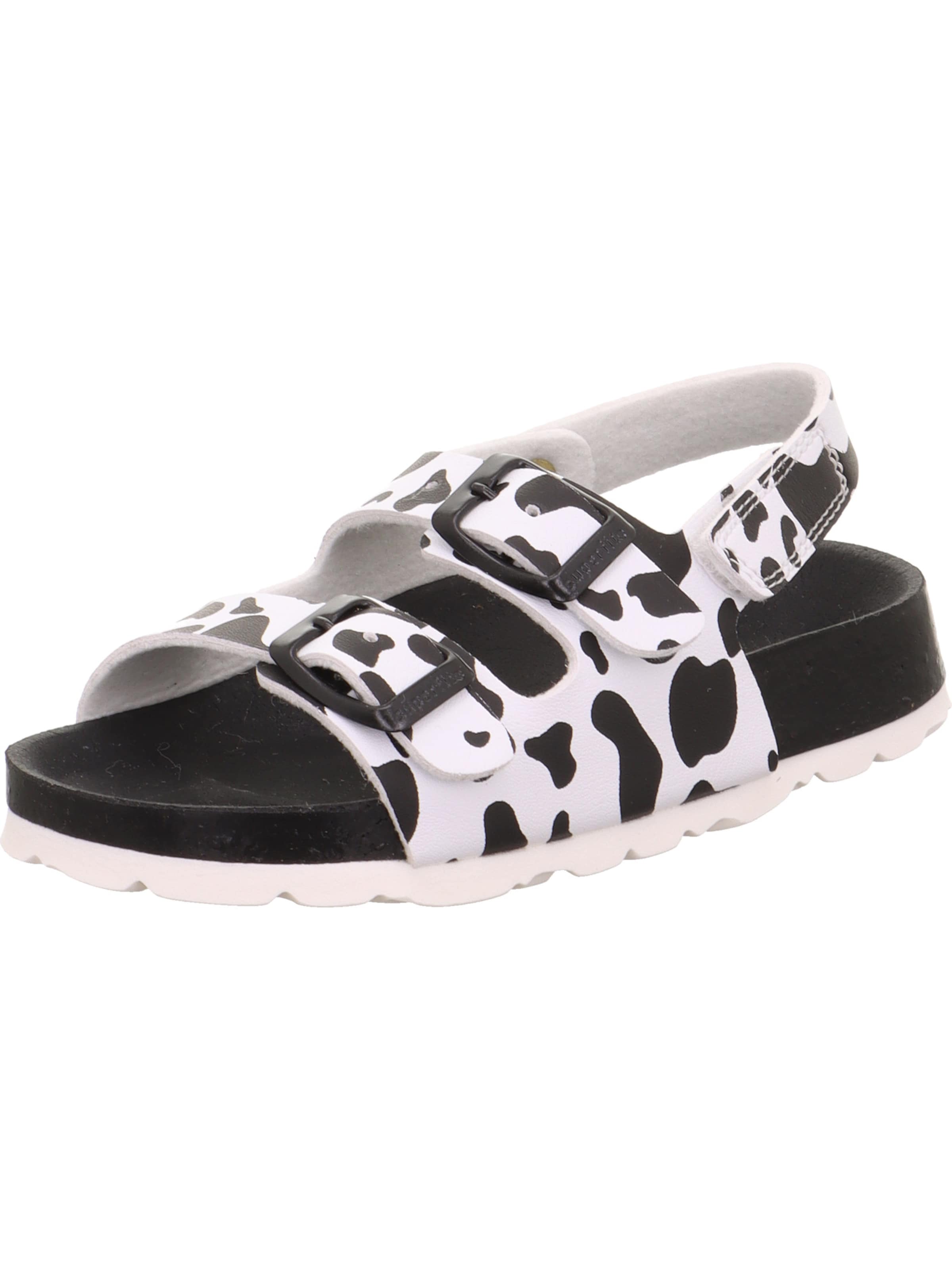 SUPERFIT Sandals & Slippers in Black: front