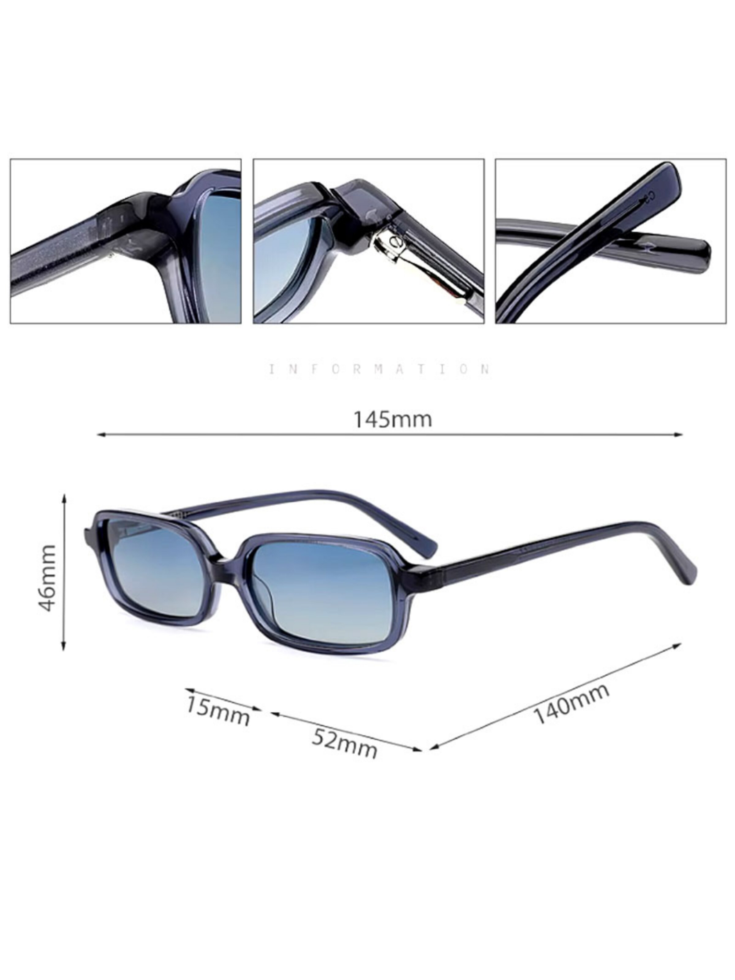 VEYREY Sunglasses 'Platz Sonnenbrillen Ogo' in Blue