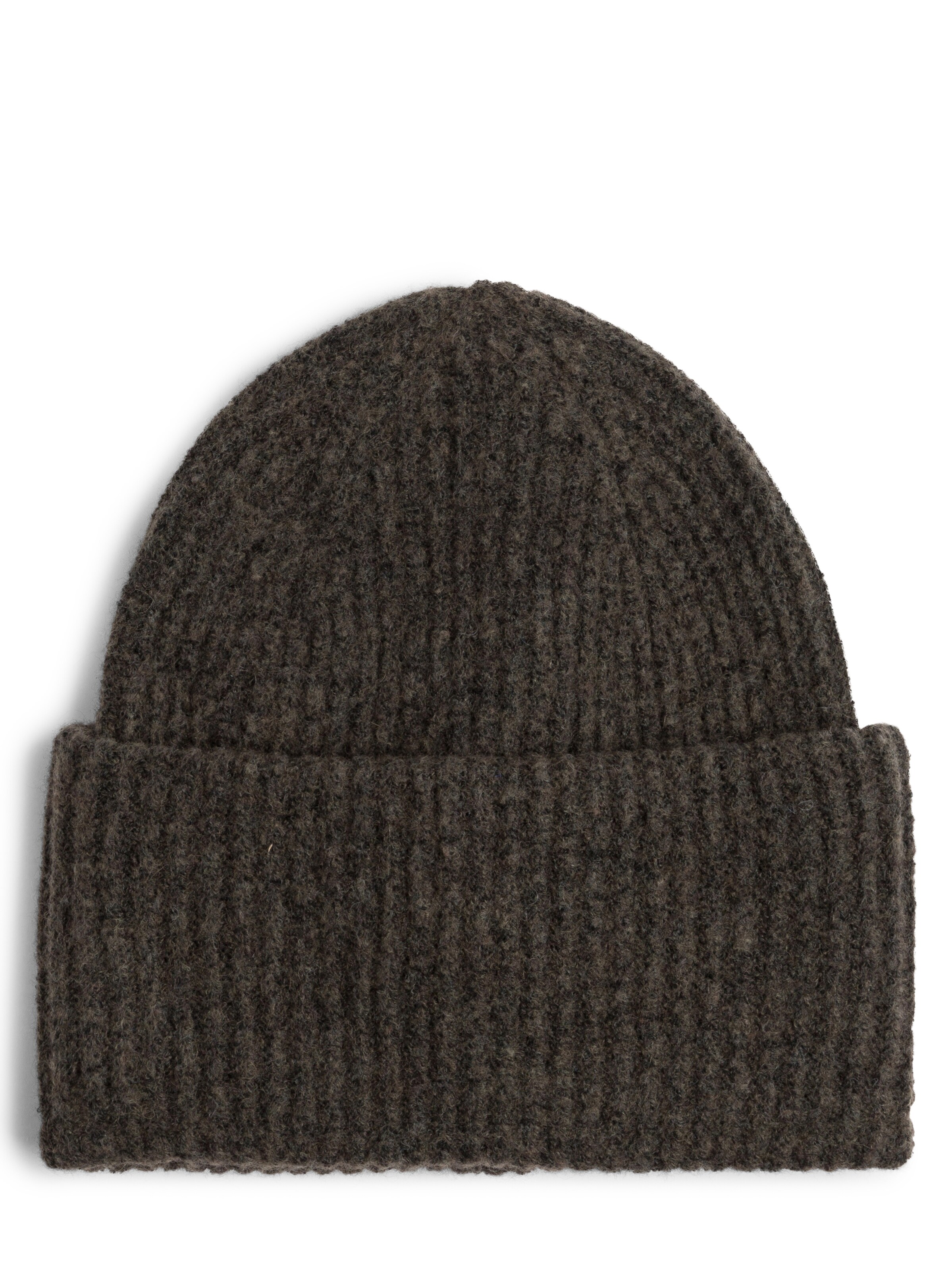 Berretto di PIECES in marrone: frontale