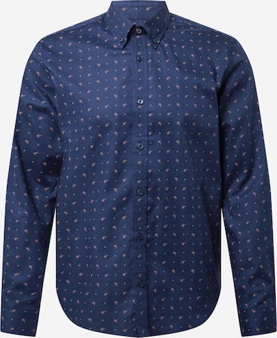 Ben Sherman Triiksärk tumesinine / pastellroheline / oranž, Tootevaade