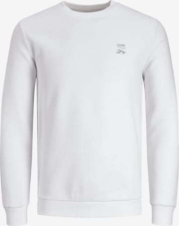 JACK & JONES - Sweatshirt 'MAPPING' em branco: frente
