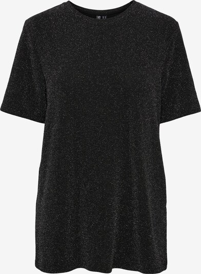 PIECES T-shirt oversize 'Lina' en noir / argent, Vue avec produit