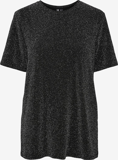 PIECES T-shirt oversize 'Lina' en noir / argent, Vue avec produit