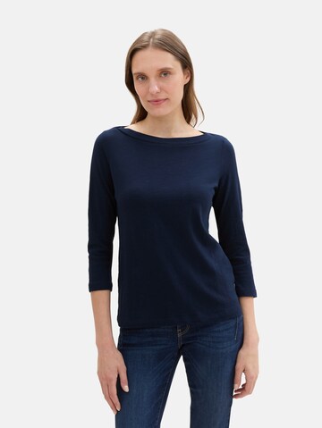 TOM TAILOR Shirt in Blauw
