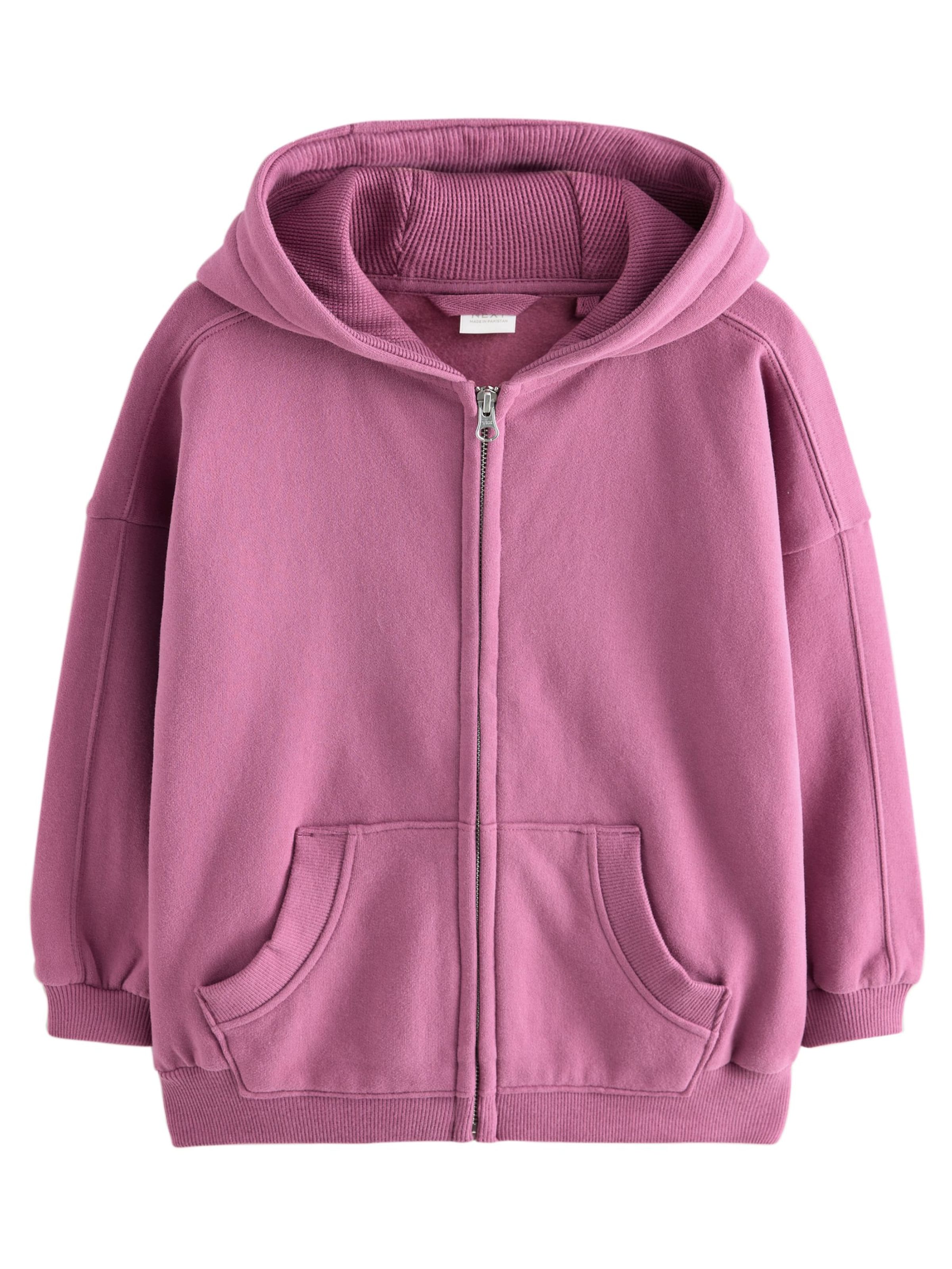 Next Sweatjacke in Pink: Vorderseite