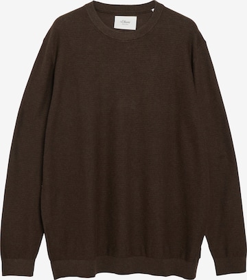 Pull-over s.Oliver en marron : devant
