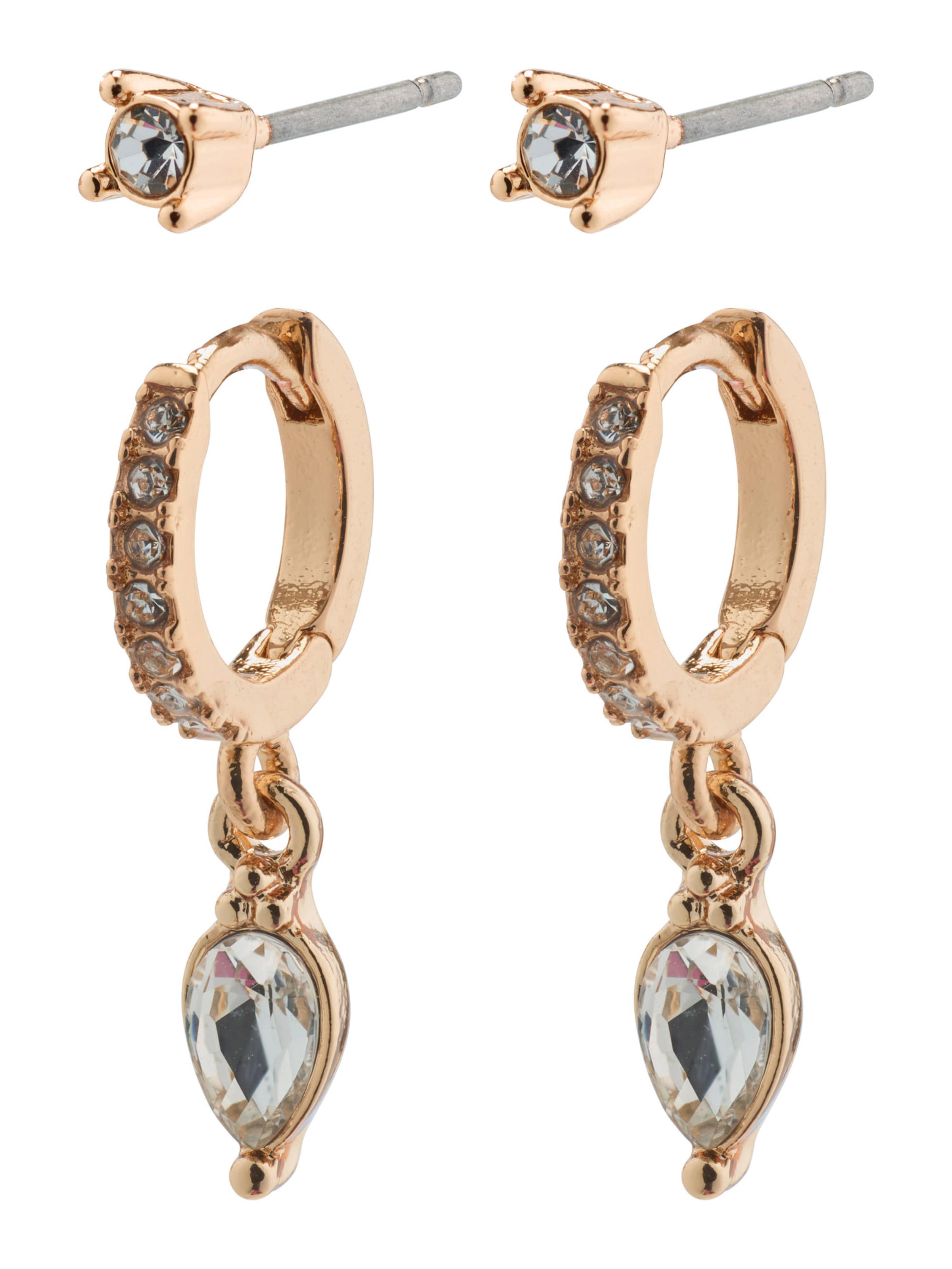 Pilgrim Sieraden set 'ELZA' in Goud: voorkant