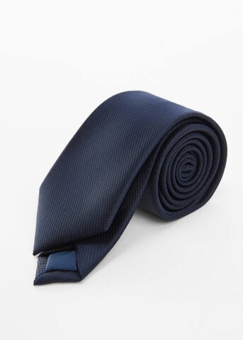 MANGO MAN Tie 'Basic7' in Blue