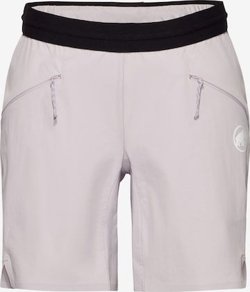 MAMMUT Outdoorshorts ‘Aenergy Light’ in Lila: Vorderseite