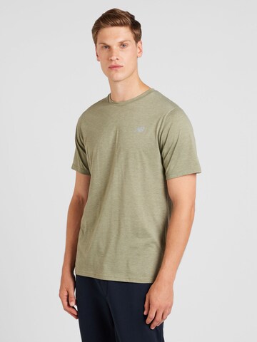 Maglia funzionale 'Essentials' di new balance in verde: frontale