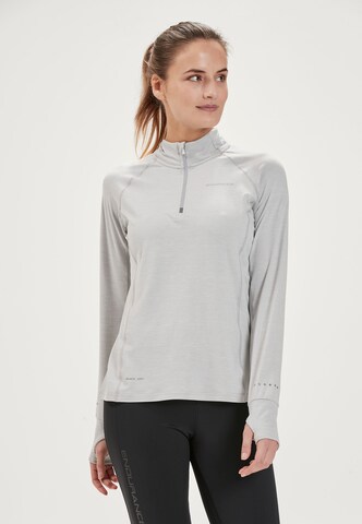 ENDURANCE Performance Shirt 'Canna V2' in Grey: front