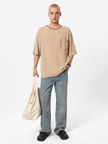 T-Shirt 'Lantana' VAMOS CLO en beige