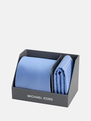 Michael Kors Slips 'MICHAEL KORS GIFT BOX SAPPHIRE SOLID 2 TIE CRAVATTA' i blå