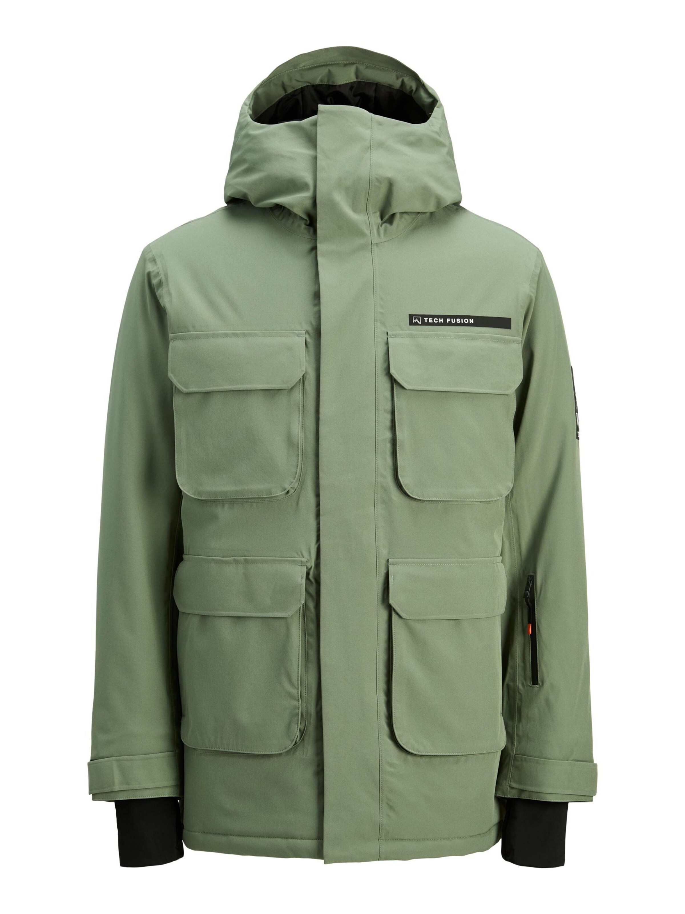 JACK & JONES - Chaqueta de montaña 'JJSKI AW25' en verde: frente