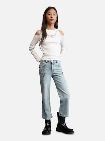 Desigual - Camiseta en blanco