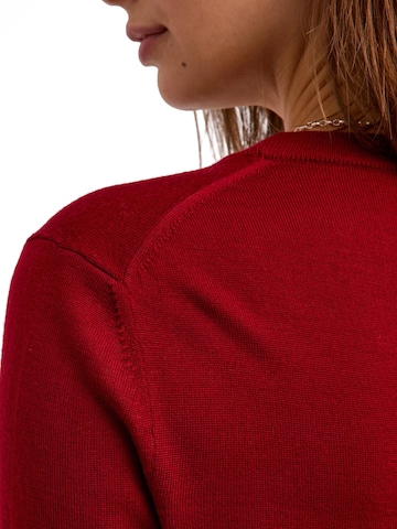 FALKE Pullover 'Pure Merino Wool' in Rot
