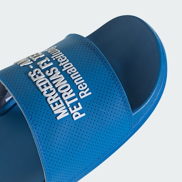 ADIDAS PERFORMANCE Muiltjes 'Adilette Komfort Mercedes AMG Petronas F1 Team' in Blauw