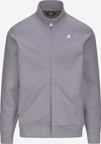 K-Way Sweatvest in Grijs: voorkant